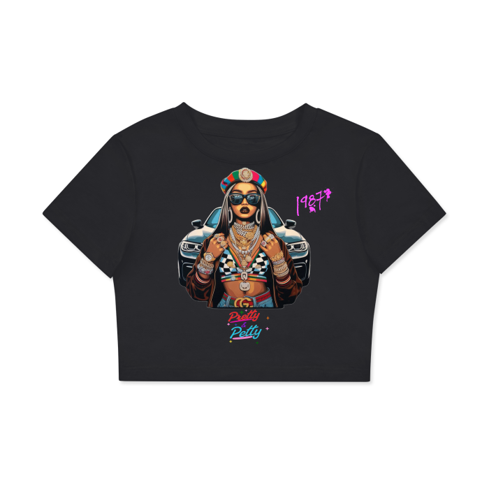 Pretty & Petty (Crop Tee)
